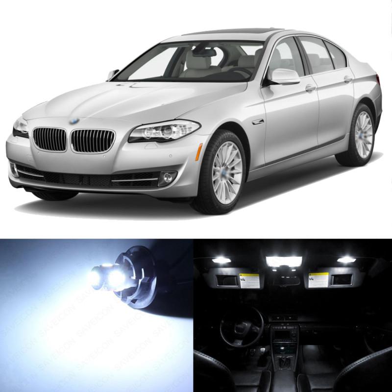 15 x white led interior light package for 2011 -2013 bmw 5 series m5 f10