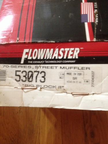 Flowmaster 70 series muffler 53073