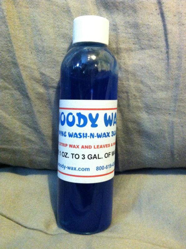 Woody wax ultra pine wash-n-wax boat soap 3 - 3 oz. bottles