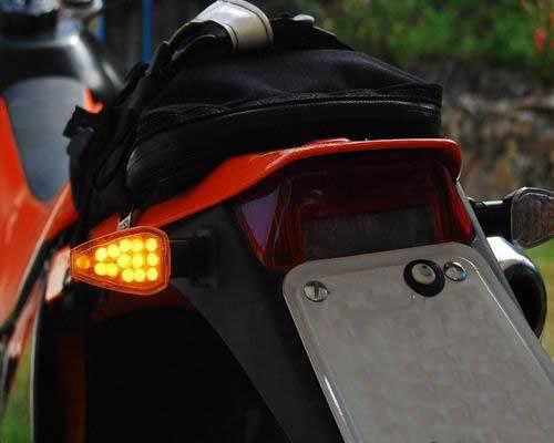 Led turn signals light honda dual sport motorcycle xr 400 650 xr650l crf230m crf