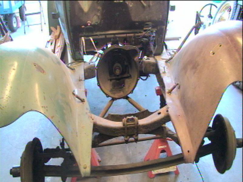 Dvd video model a ford rebuilding a front end