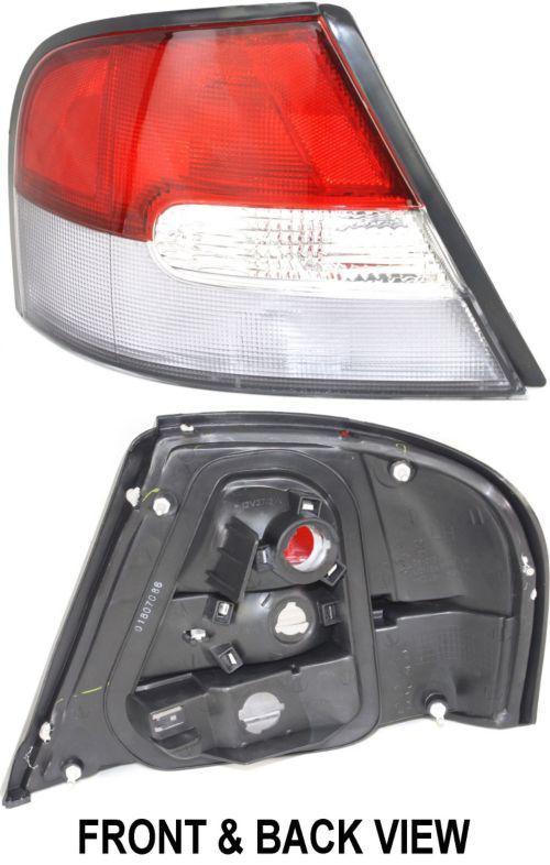 Tail light brake lamp rear lens & housing pair set driver & passenger sides