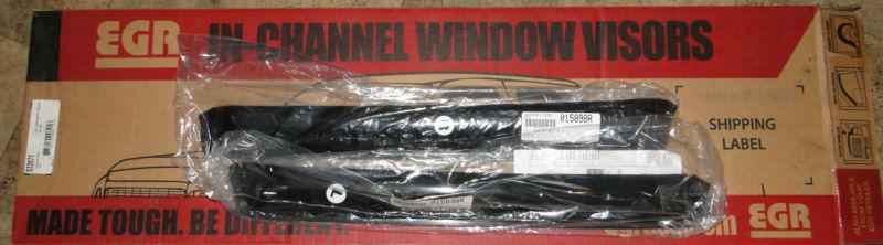 Egr in-channel window visors chrysler pt cruiser 01-on open box