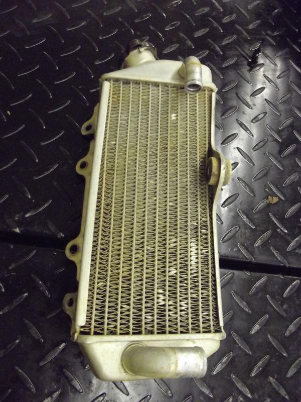 Yamaha yz85 yz 85 left radiator rad 2002 2003 2004 2005 2006 2007 2008 2009 2010