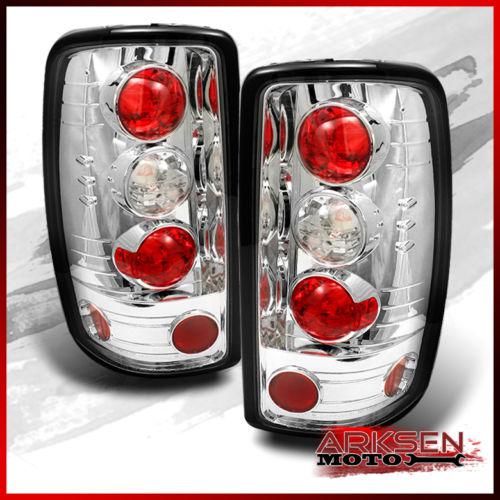 00-06 chevy suburban taheo yukon barn door tail lights lamps left+right pair set