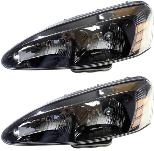 Two headlamp assy, left & right (platinum# 1591224, 1591225)