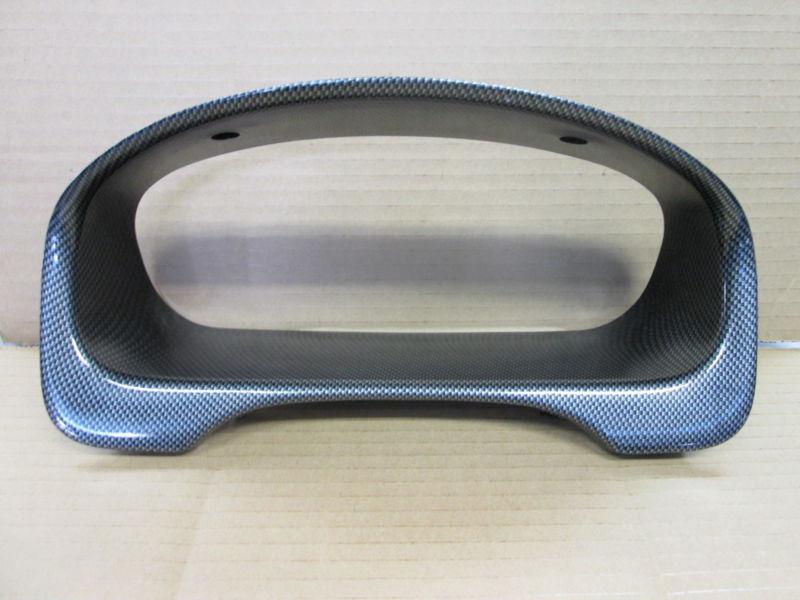 [g9413] jdm:honda:civicferio:ek3:carbon look finish meter hood