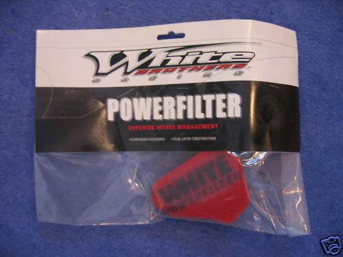 White brothers powerfilter air filter yamaha ttr50