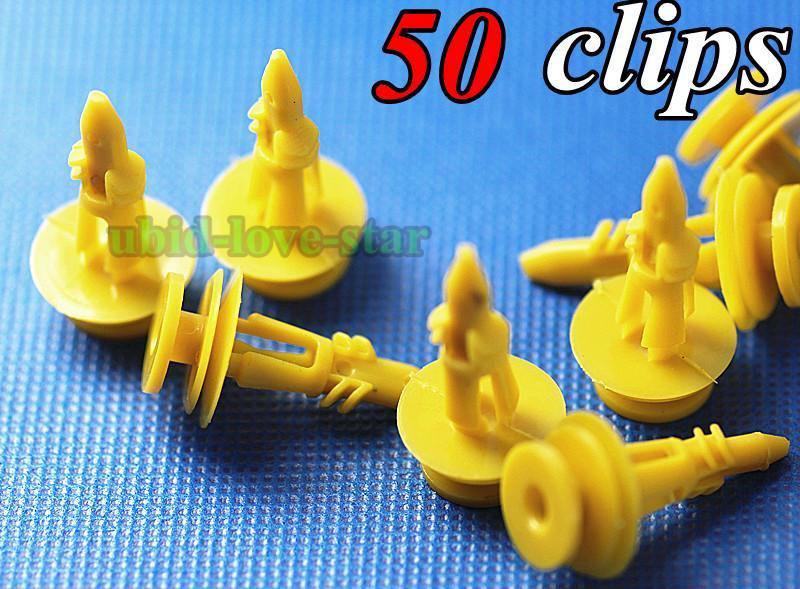 50 clips door panel retainer jeep cherokee laredo breeze overland tail wj click