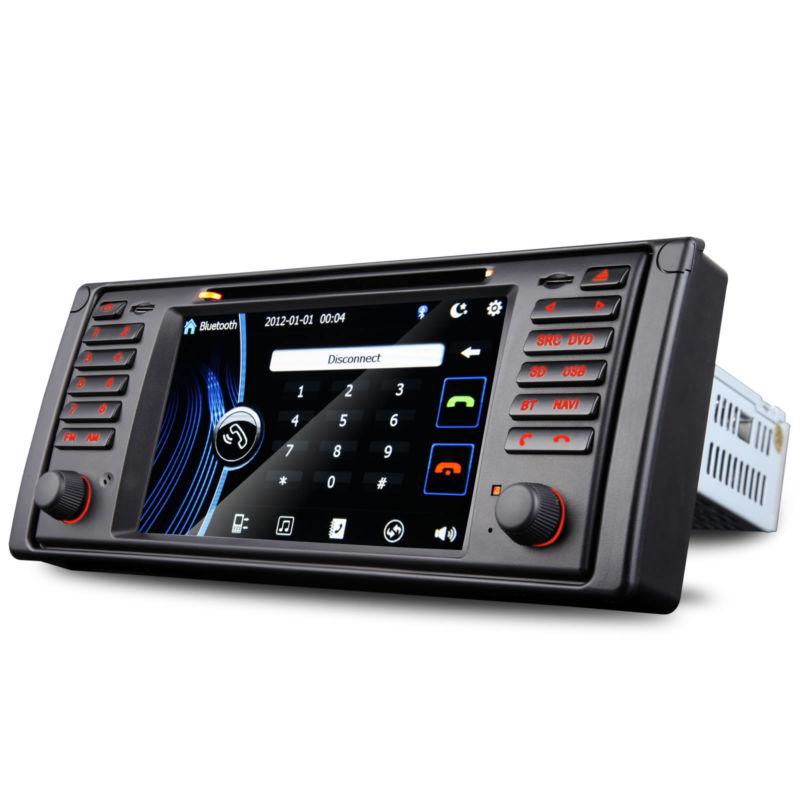 Car video gps navigation dvd player stereo for bmw e39/e53 5 series  bluetooth w
