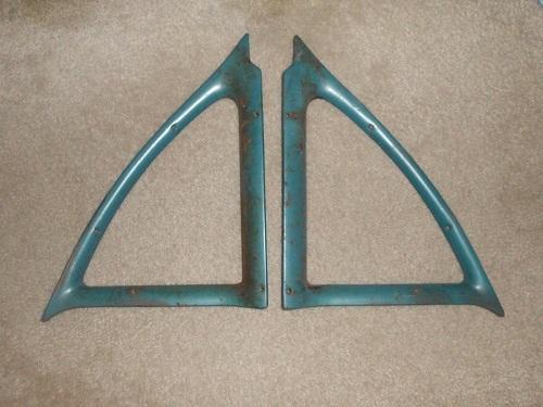 55 56 57 chevy bel air rear window trim 