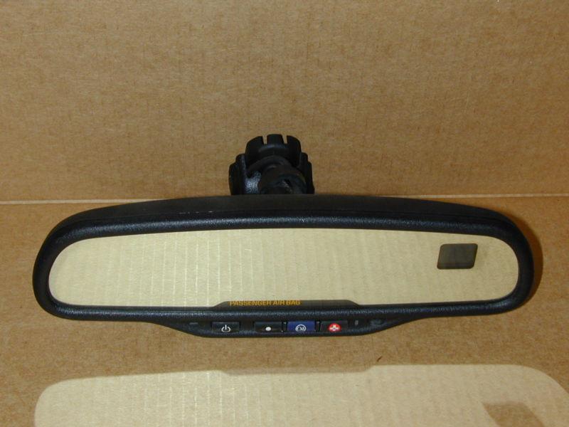 2004 04 cadillac escalade ext rear view mirror onstar compass temperature