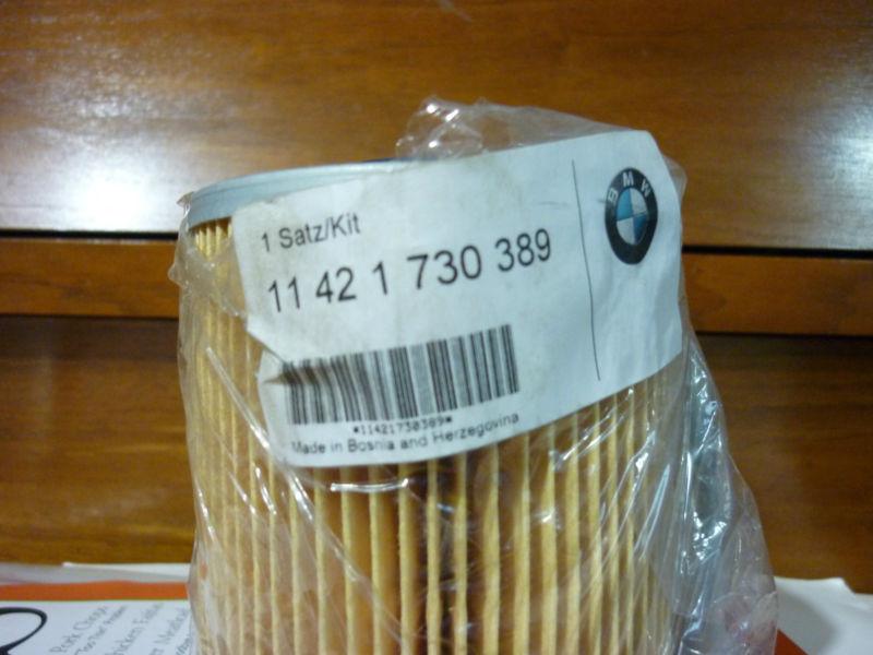 New nos bmw oil filter e36 320i 325i 325is coupe sedan convertible 11421730389