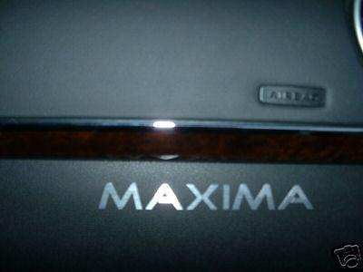 (2pcs) dashboard badge sticker decal *maxima*