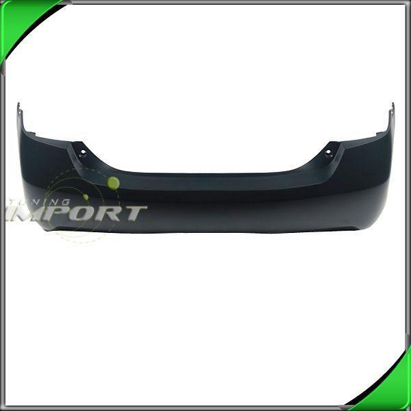 07-10 usa 4cyl camry le capa certified primed w/o spoiler rear bumper cover new