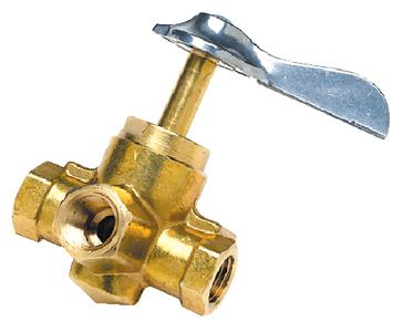 Seachoice fuel line valve-3 way- 3/8 20761