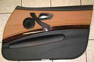 2011 bmw 328 leather right front door trim panel oem