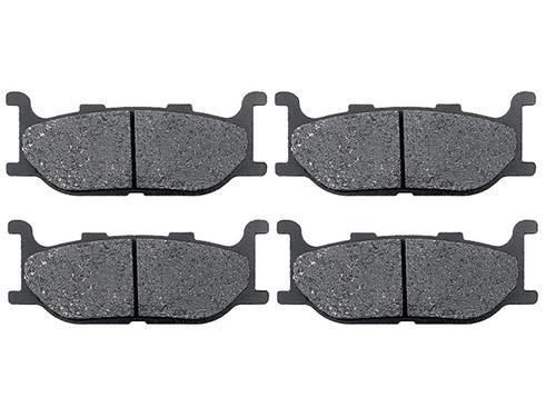 Front carbon kevlar organic nao disc brake pads for 2011 yamaha xvs 1300 stryker