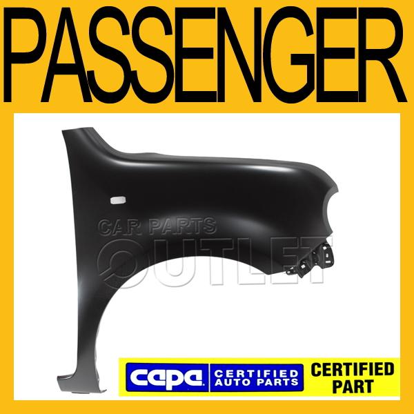 2009-2010 nissan cube sl right side front fender primered new passenger capa rh