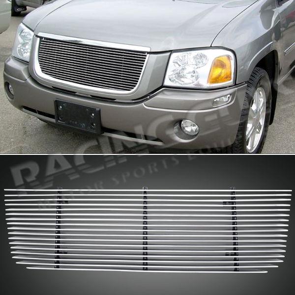 2001-2004 gmc envoy sport billet style grille insert grill front upper new kit