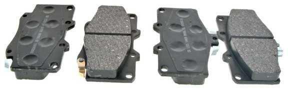 Altrom imports atm d853m - brake pads - front, metallic