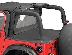 Bestop duster deck cover for 2003-2006 jeep wrangler with hardtop