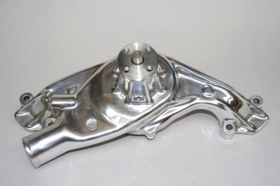 Prw chevy 348/409w 1958 - 1965  aluminum water pump polished 8858