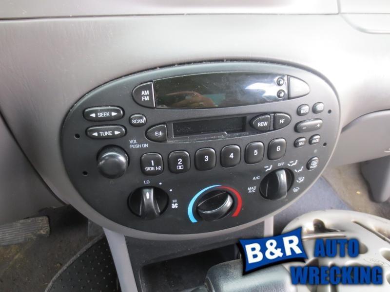 Radio/stereo for 97 98 99 00 01 02 03 escort ~ am-fm-cass w/ac heated back glass