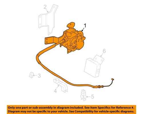 Subaru oem 03-05 forester cruise control-actuator 87012sa010