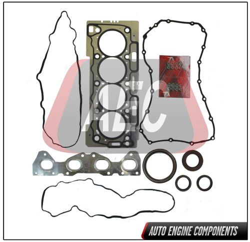 Full gasket set fits peugeot 206 partner 1.6 l tusvp4 dohc #dfs1411