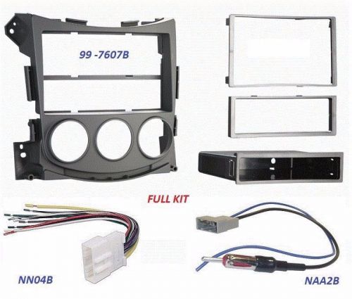 Full car audio installation kit for 2009-up nissan 370z