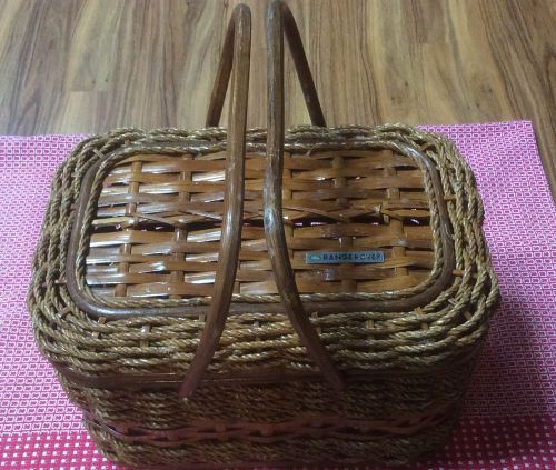 Range rover wood picnic basket owned by dealer