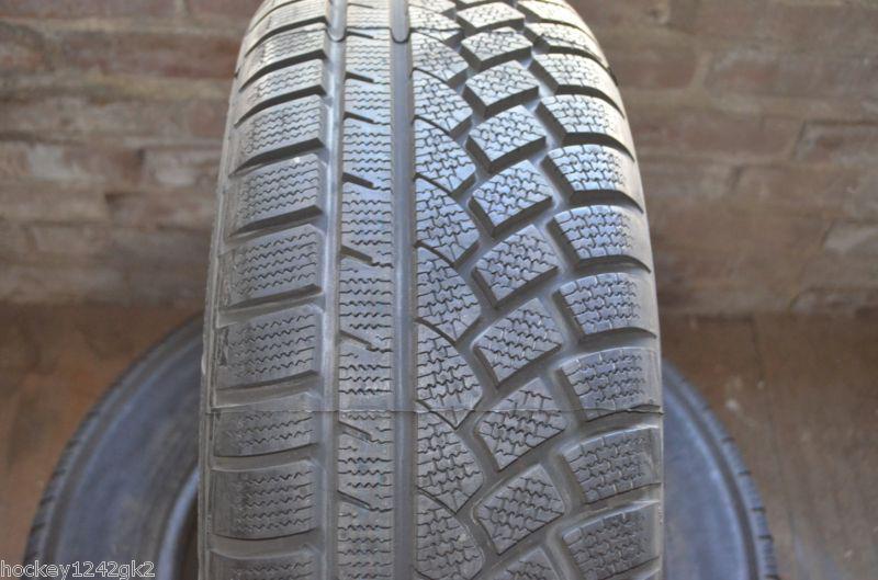 1 new 225 60 16 continental winter contact tire