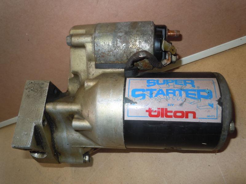 Chevy super starter titon 98-073 with adaptor 54-051