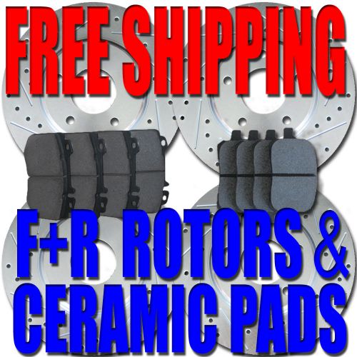 Vw passat glx vr6 93 94 95 brake rotors ceramic pads