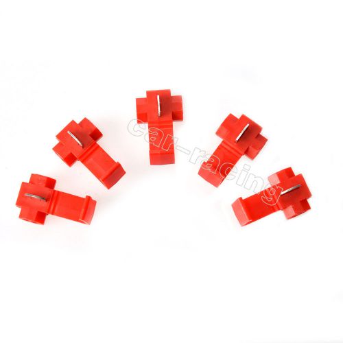 5pcs snap-lock scotchlok cable splice and feed connectors for electrical wire