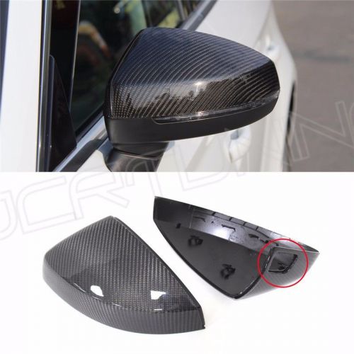 Replace carbon fiber rear mirror cover for 2014 - 2016 audi a3 8v s3 with assit