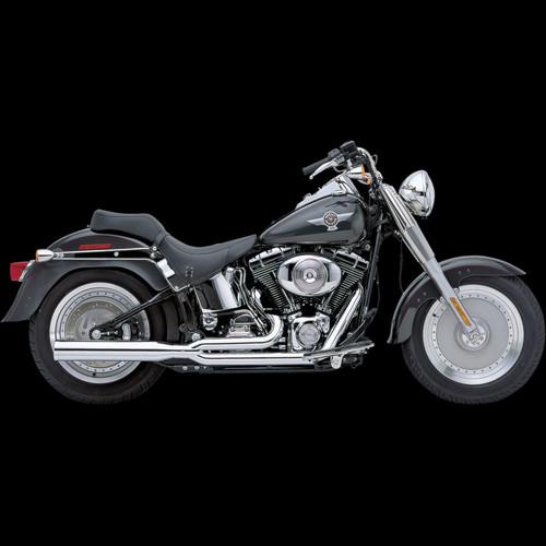 Cobra powerpro hp 2-into-1 exhaust for 1986-2006 harley softail