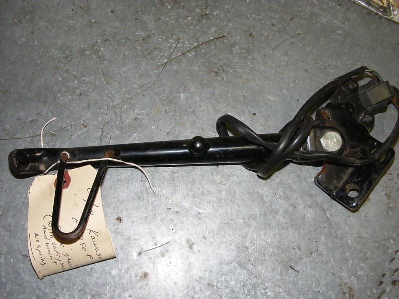 02 04 kawasaki ex250f kick stand