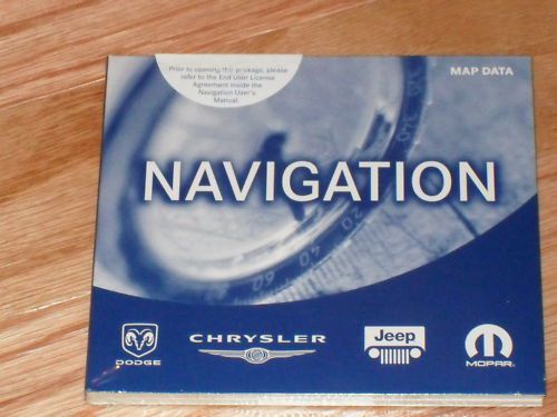 Chrysler dodge jeep rb4 navigation dvd cd disc nav disk