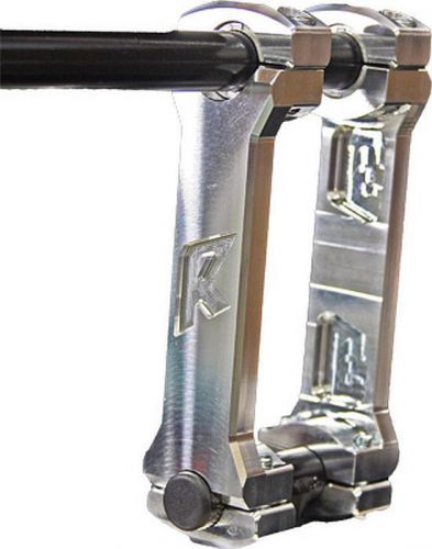 Rox 6.5 inch t-style stem pivoting snow handlebars risers for 7/8 / 1 1/8 bars
