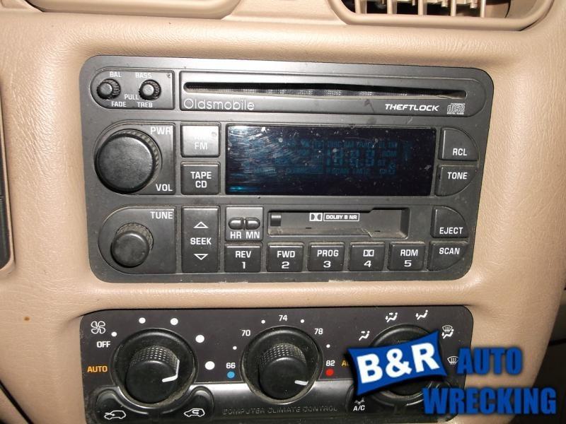 Radio/stereo for 00 01 bravada ~ am-mono-fm-stereo-cass-cd auto tone cont opt up