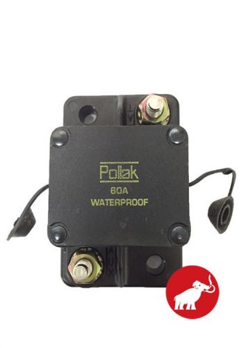 New circuit breaker, surface mount, 60 amp, plastic, type i waterproof