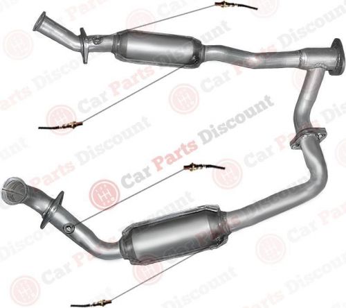 New dec catalytic converter and pipe assembly, for20744