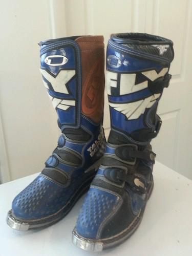 Motocross, motorcycle, boots, fly series 11