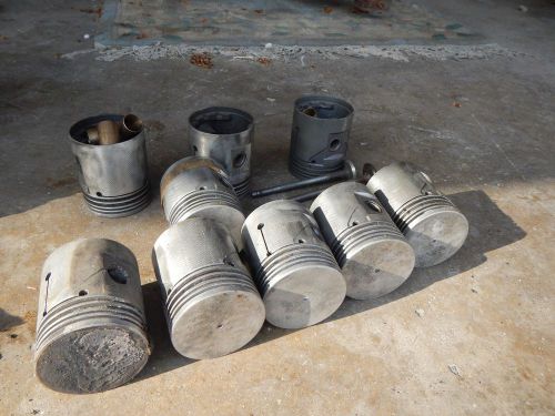 Oem (8) pistons  olds chevy buick gm pistons