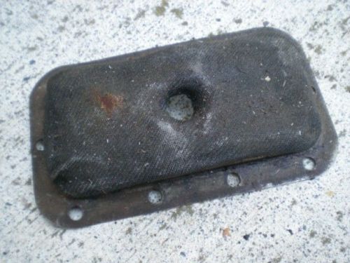 Porsche 356 oil sump screen with 16mm hole