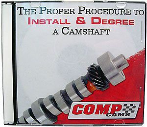 Comp cams 190dvd the proper procedure to install and degree a camshaft dvd