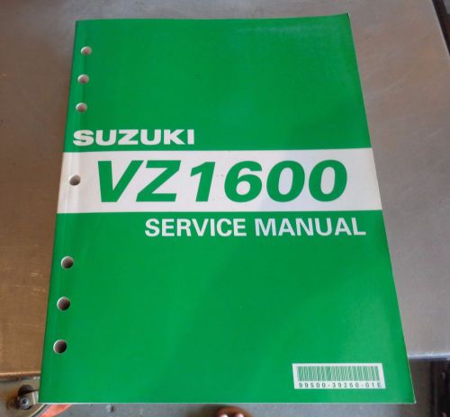 Suzuki vz1600 factory service manual