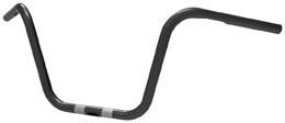 Khrome werks 10" mini ape hanger handlebar black 300820